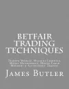 Betfair Trading Techniques cover