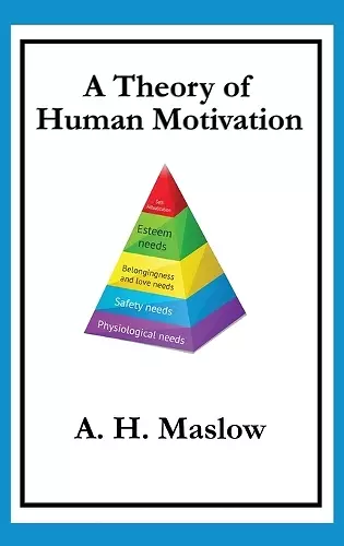 A Theory of Human Motivation cover