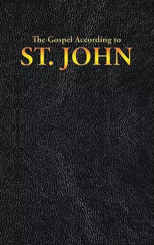 The Gospel According to ST. JOHN cover