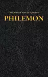 The Epistle of Paul the Apostle to PHILEMON cover