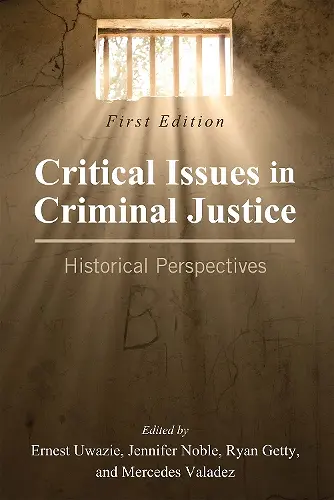 Critical Issues in Criminal Justice cover