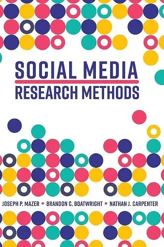 Social Media Research Methods cover