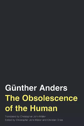 The Obsolescence of the Human Volume 75 cover