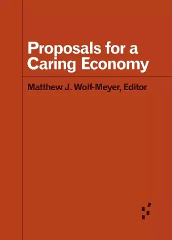 Proposals for a Caring Economy cover