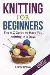 Knitting For Beginners cover