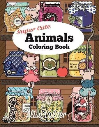 Super Cute Animals Coloring Book cover