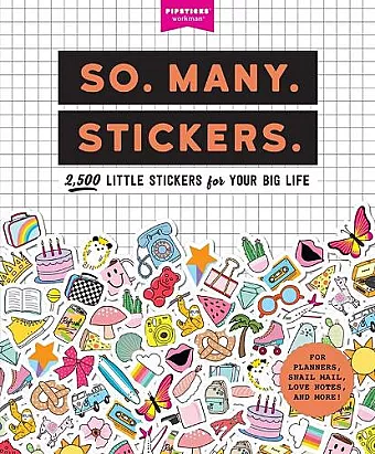 So. Many. Stickers. cover