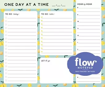 One Day at a Time Daily List Pad cover