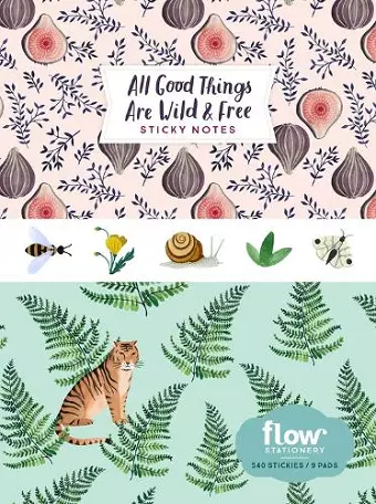 All Good Things Are Wild and Free Sticky Notes cover