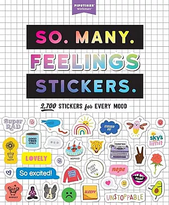 So. Many. Feelings Stickers. cover