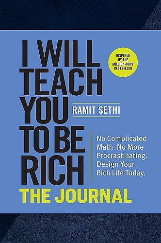 I Will Teach You to Be Rich: The Journal cover