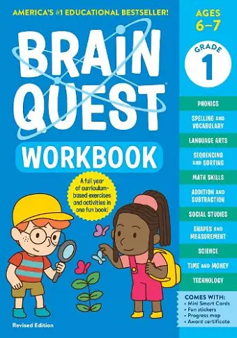 Brain Quest Workbook: 1st Grade (Revised Edition) cover