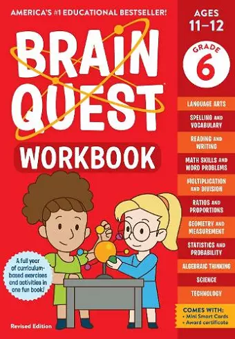 Brain Quest Workbook: 6th Grade (Revised Edition) cover