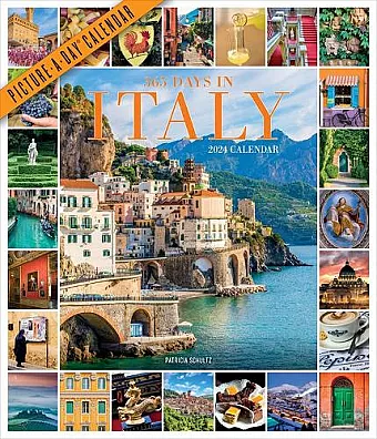 365 Days in Italy Picture-A-Day Wall Calendar 2024 cover