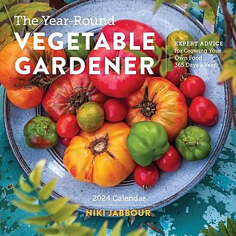 Year-Round Vegetable Gardener Wall Calendar 2024 cover