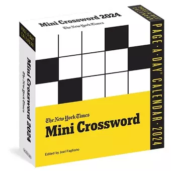 New York Times Mini Crossword Page-A-Day Calendar 2024 cover