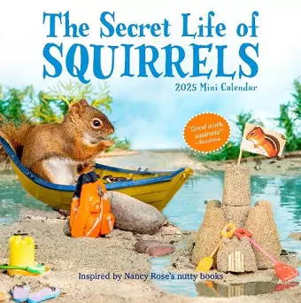 The Secret Life of Squirrels Mini Wall Calendar 2025 cover