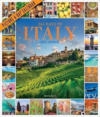 365 Days in Italy Picture-A-Day® Wall Calendar 2025 cover