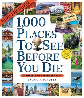 1,000 Places to See Before You Die Picture-A-Day® Wall Calendar 2025 cover