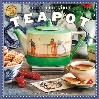 The Collectible Teapot Wall Calendar 2025 cover