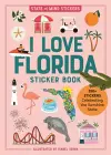 I Love Florida Sticker Book cover