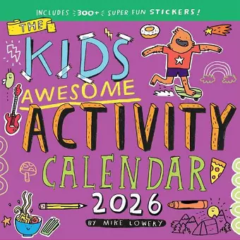 Kid's Awesome Activity Wall Calendar 2026 cover