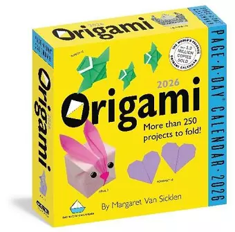 Origami Page-A-Day® Calendar 2026 cover