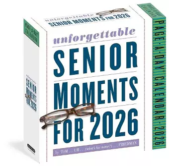 Unforgettable Senior Moments Page-A-Day® Calendar 2026 cover