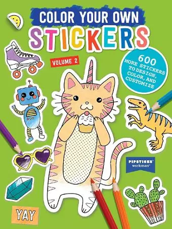 Color Your Own Stickers, Volume 2 cover