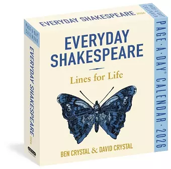 Everyday Shakespeare: Lines for Life Page-A-Day® Calendar 2026 cover