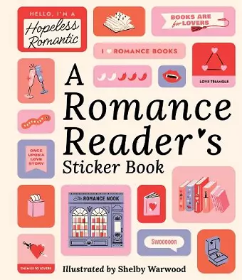 A Romance Reader's Sticker Book cover