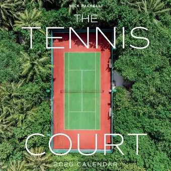 The Tennis Court Wall Calendar 2026 cover