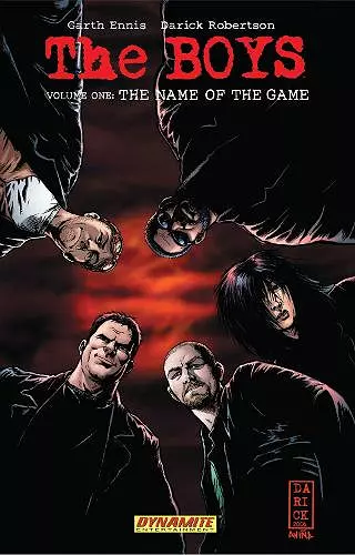 The Boys Volume 1: The Name of the Game - Garth Ennis Signed cover