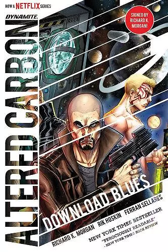 Altered Carbon: Download Blues Signed Ed. cover