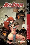 Red Sonja Worlds Away Vol 05 End of Road cover