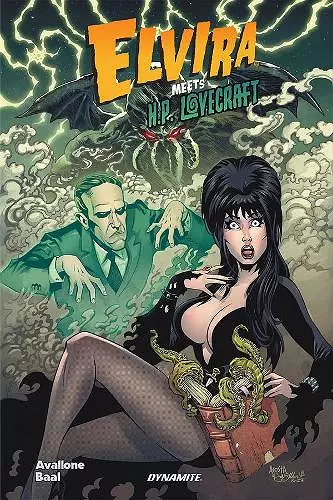 Elvira meets H.P. Lovecraft cover