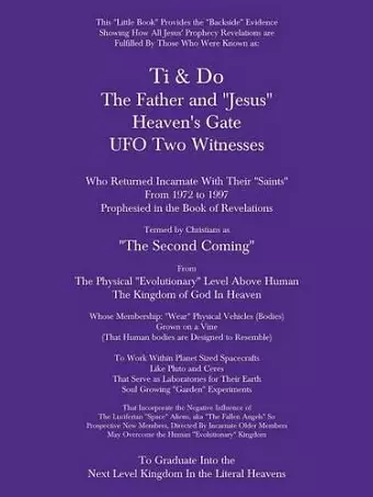 Ti & Do Father & Jesus Heaven's Gate UFO Two Witnesses cover