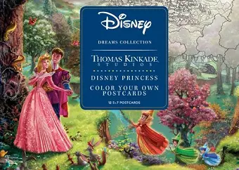 Disney Dreams Collection Thomas Kinkade Studios Disney Princess Color Your Own P cover