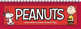 Peanuts Undated Weekly Desk Pad Calendar cover