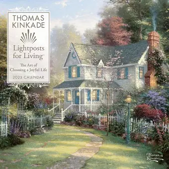 Thomas Kinkade Lightposts for Living 2023 Wall Calendar cover