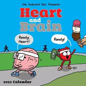 Heart and Brain 2023 Wall Calendar cover
