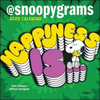 Peanuts 2023 Mini Wall Calendar cover