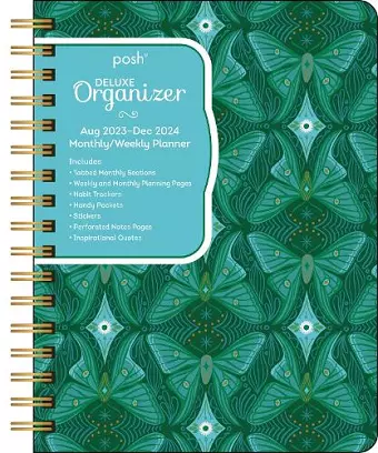 Posh: Deluxe Organizer 17-Month 2023-2024 Monthly/Weekly Hardcover Planner Calendar cover