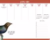 Effin' Birds 2024 Weekly Desk Pad Calendar cover