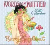 Mary Engelbreit's Words That Matter 2025 Deluxe Wall Calendar cover