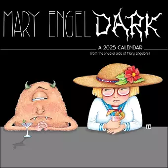 Mary EngelDark 2025 Wall Calendar cover