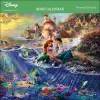 Disney Dreams Collection by Thomas Kinkade Studios: 2025 Mini Wall Calendar cover