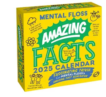 Amazing Facts from Mental Floss 2025 Day-to-Day Calendar cover