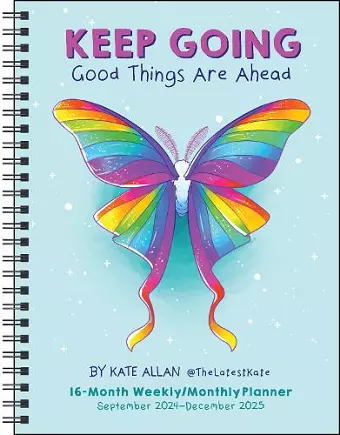 Kate Allan 16-Month 2024-2025 Weekly/Monthly Planner Calendar cover