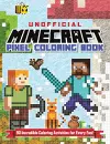 The Unofficial Minecraft Pixel Coloring Book cover